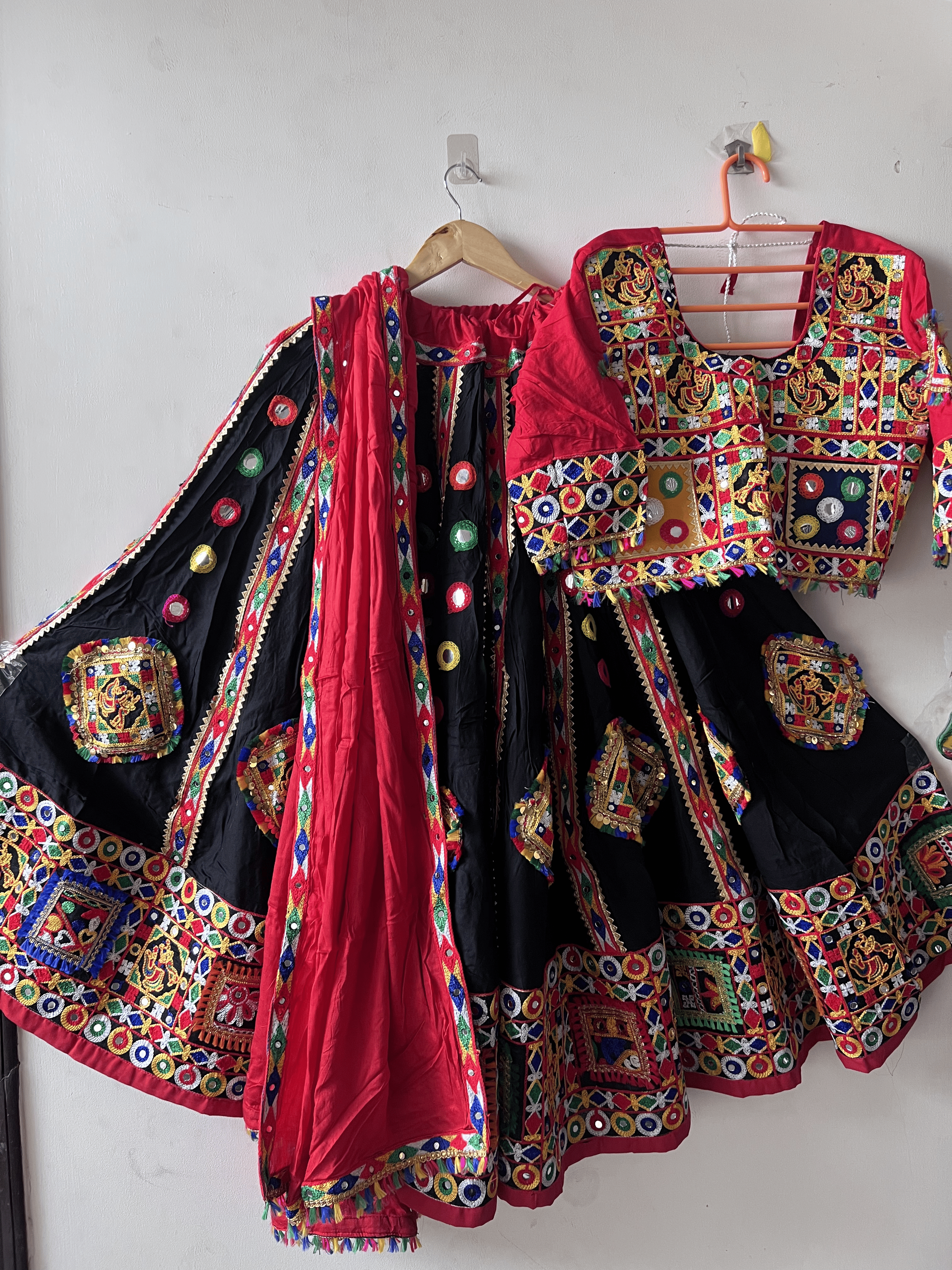 Vibrant handmade chaniya choli