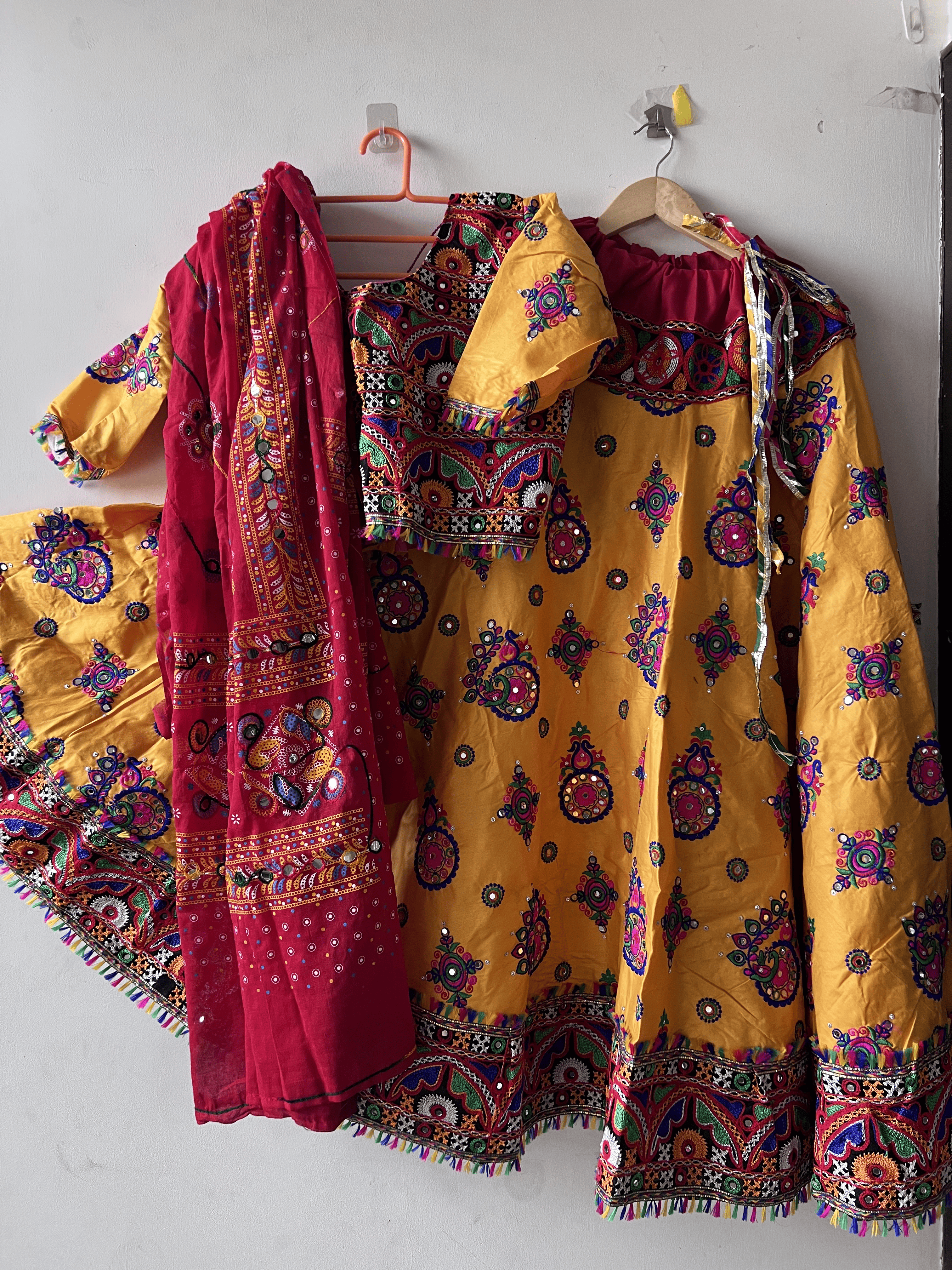 Vibrant handmade chaniya choli